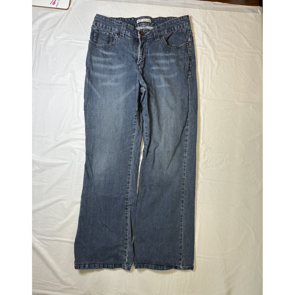 Womens Lee Blue jeans, slender‎ secret, low on the waist, bootcut, size 12 short